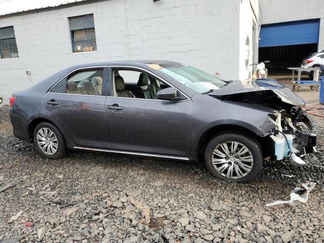 4T4BF1FK9DR278501 - 2013 TOYOTA CAMRY L GRAY photo 4