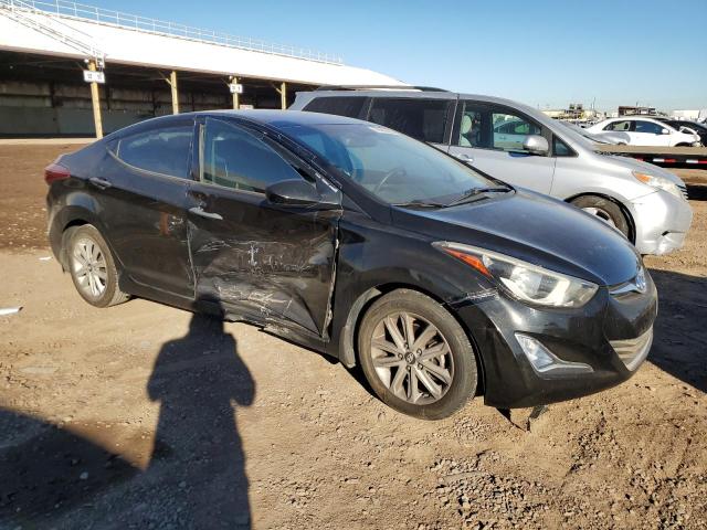 KMHDH4AE8FU342479 - 2015 HYUNDAI ELANTRA SE BLACK photo 4