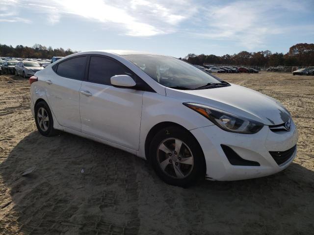 5NPDH4AE9EH522700 - 2014 HYUNDAI ELANTRA SE WHITE photo 4