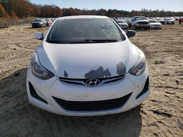 5NPDH4AE9EH522700 - 2014 HYUNDAI ELANTRA SE WHITE photo 5