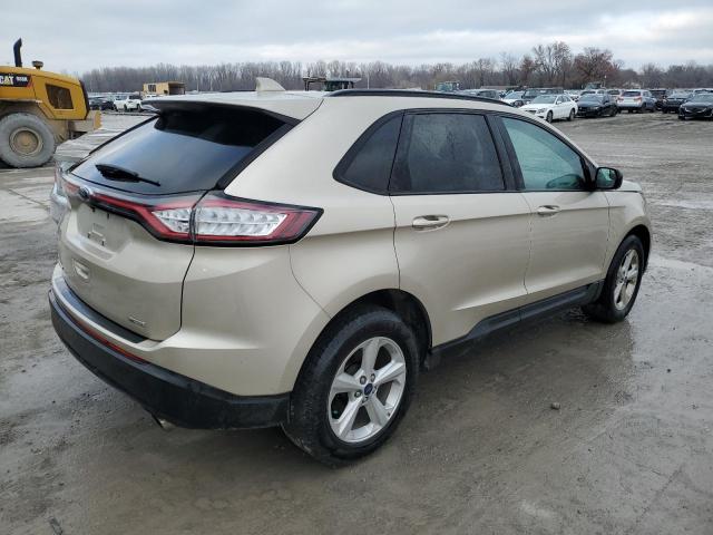 2FMPK3G9XJBB72515 - 2018 FORD EDGE SE BEIGE photo 3