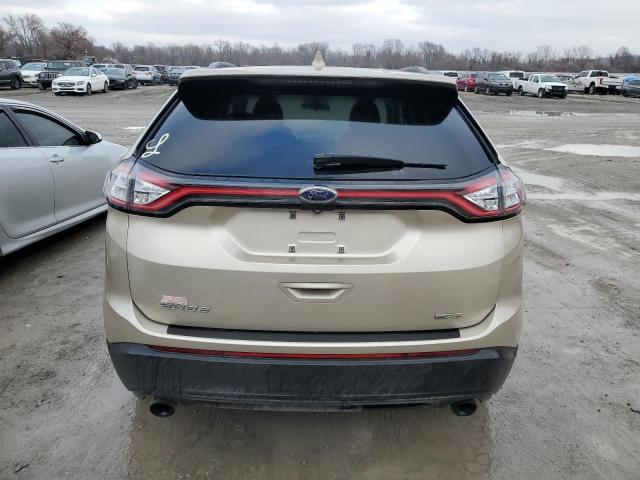 2FMPK3G9XJBB72515 - 2018 FORD EDGE SE BEIGE photo 6