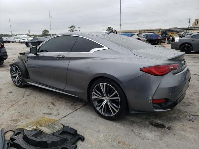 JN1CV7EL3HM320690 - 2017 INFINITI Q60 BASE GRAY photo 2