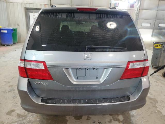 5FNRL38636B046683 - 2006 HONDA ODYSSEY EXL GRAY photo 6