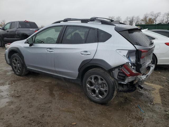 JF2GTHRC7MH338604 - 2021 SUBARU CROSSTREK SPORT SILVER photo 2