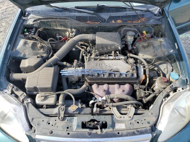 2HGEJ661XXH572321 - 1999 HONDA CIVIC BASE 绿色 照片 11