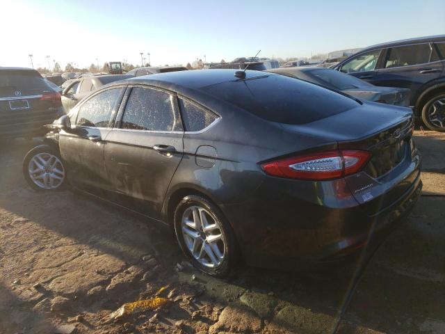 3FA6P0H76FR278164 - 2015 FORD FUSION SE GRAY photo 2