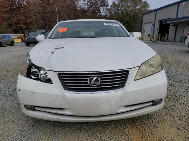 JTHBJ46G782172655 - 2008 LEXUS ES 350 WHITE photo 5