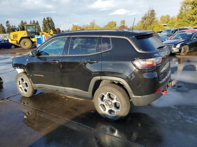 3C4NJDDB7NT175197 - 2022 JEEP COMPASS TRAILHAWK BLACK photo 2