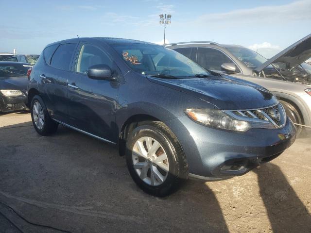 JN8AZ1MW3CW238140 - 2012 NISSAN MURANO S TEAL photo 4