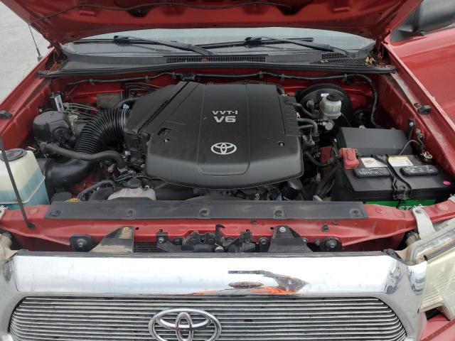 5TFTU4GN7CX018064 - 2012 TOYOTA TACOMA PRERUNNER ACCESS CAB RED photo 11