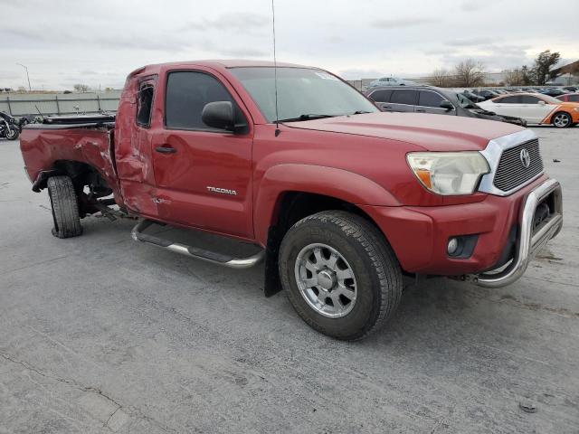 5TFTU4GN7CX018064 - 2012 TOYOTA TACOMA PRERUNNER ACCESS CAB RED photo 4