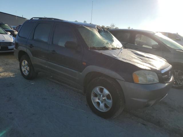 4F2YU09172KM62596 - 2002 MAZDA TRIBUTE LX BLUE photo 4