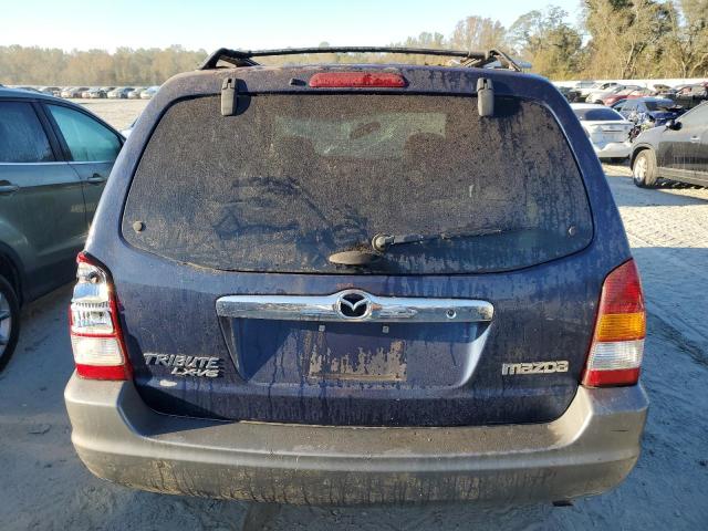 4F2YU09172KM62596 - 2002 MAZDA TRIBUTE LX BLUE photo 6