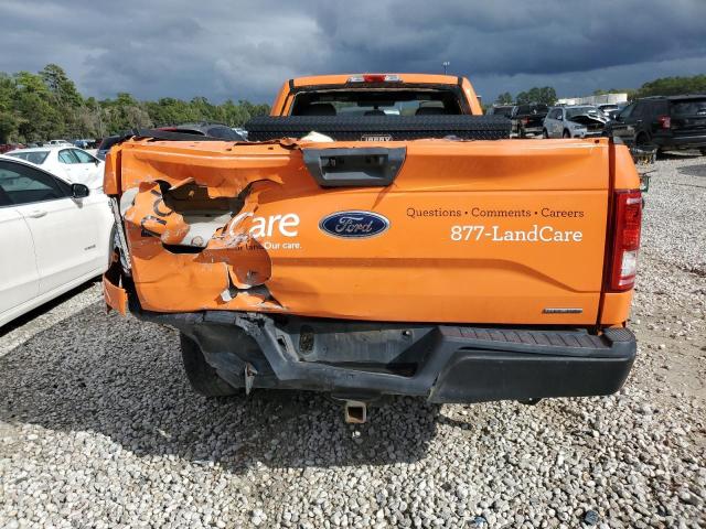 1FTMF1CF0GKE51157 - 2016 FORD F150 ORANGE photo 6