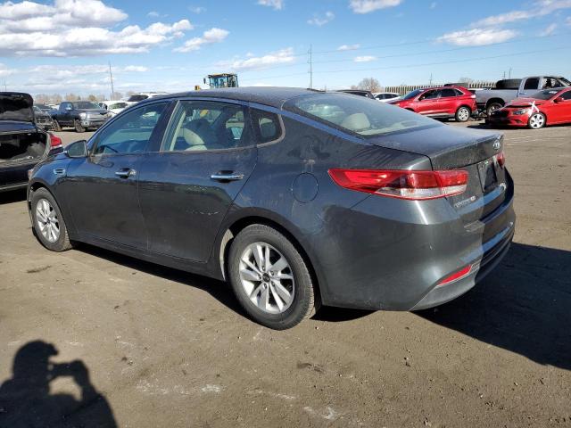 KNAGT4L34G5082022 - 2016 KIA OPTIMA LX GRAY photo 2