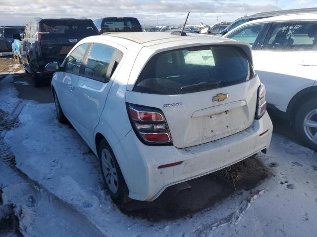 1G1JG6SB9L4116109 - 2020 CHEVROLET SONIC WHITE photo 2