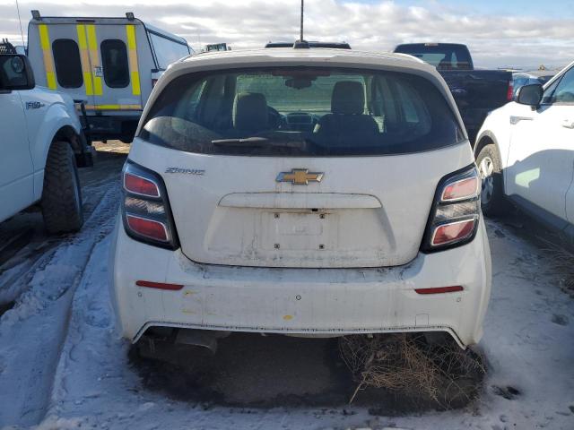 1G1JG6SB9L4116109 - 2020 CHEVROLET SONIC WHITE photo 6