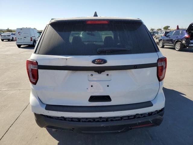 1FM5K8AR7KGB23070 - 2019 FORD EXPLORER POLICE INTERCEPTOR 白色 照片 6