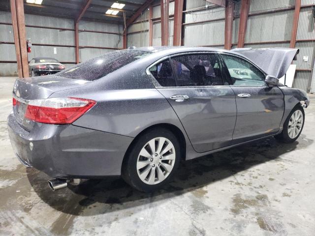 1HGCR3F82DA013643 - 2013 HONDA ACCORD EXL GRAY photo 3