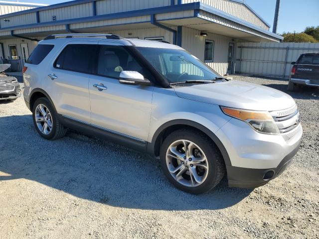 1FM5K7F82DGC30492 - 2013 FORD EXPLORER LIMITED SILVER photo 4