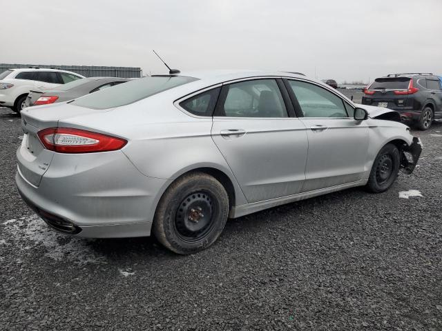 3FA6P0T94ER263217 - 2014 FORD FUSION SE SILVER photo 3