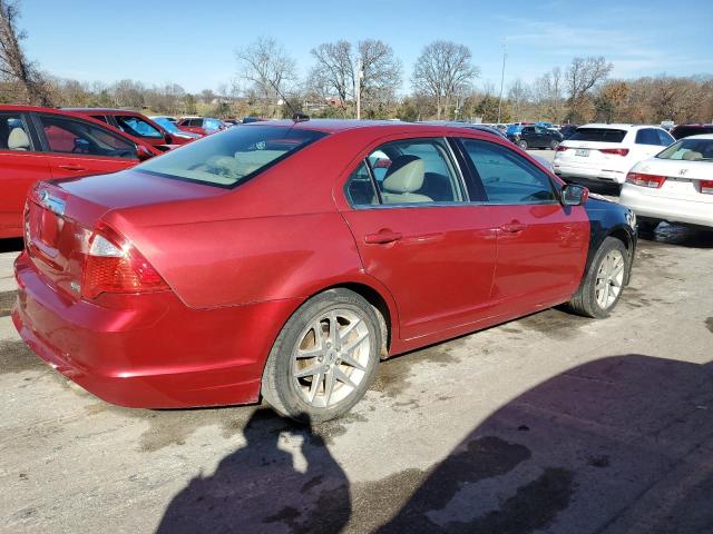 3FAHP0JG8AR333130 - 2010 FORD FUSION SEL BURGUNDY photo 3