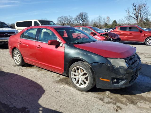 3FAHP0JG8AR333130 - 2010 FORD FUSION SEL BURGUNDY photo 4