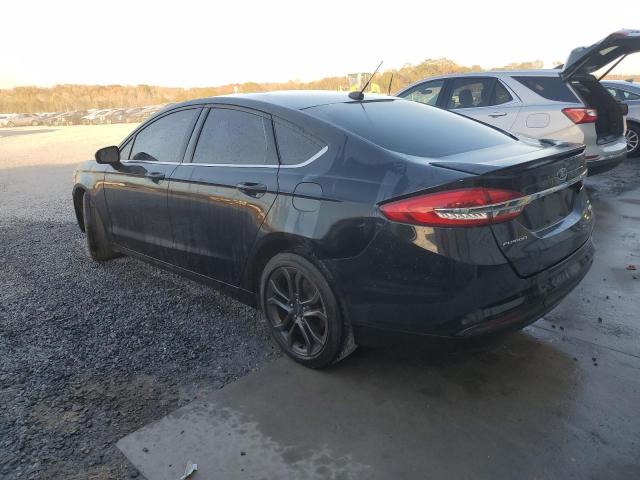 3FA6P0HD1JR230635 - 2018 FORD FUSION SE BLACK photo 2