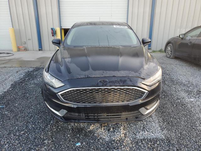 3FA6P0HD1JR230635 - 2018 FORD FUSION SE BLACK photo 5