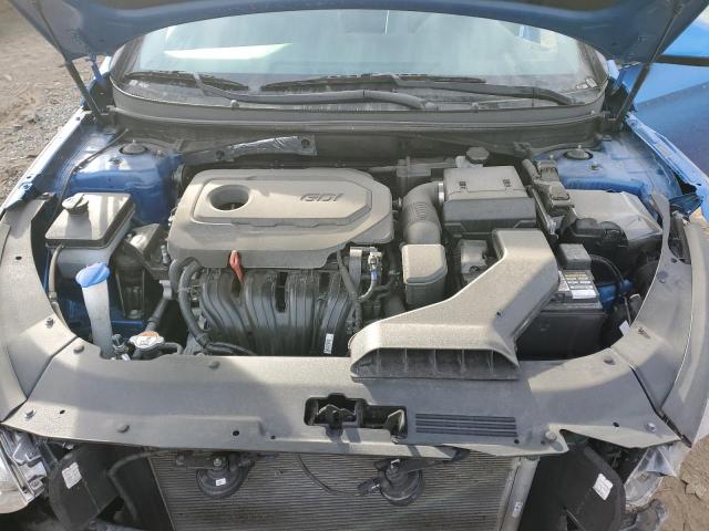 5NPE24AF8KH754912 - 2019 HYUNDAI SONATA SE BLUE photo 11