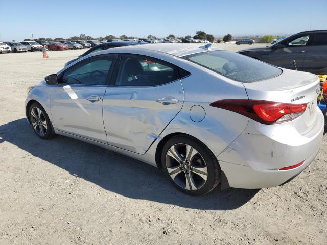 KMHDH4AH2FU283973 - 2015 HYUNDAI ELANTRA SE SILVER photo 2