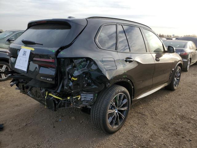 5UX23EU07R9U85557 - 2024 BMW X5 XDRIVE40I BLACK photo 3