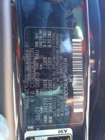 KNDC34LA2P5605134 - 2023 KIA EV6 LIGHT BLUE photo 13