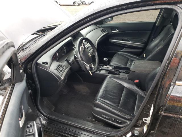 1HGCP36818A056950 - 2008 HONDA ACCORD EXL BLACK photo 7