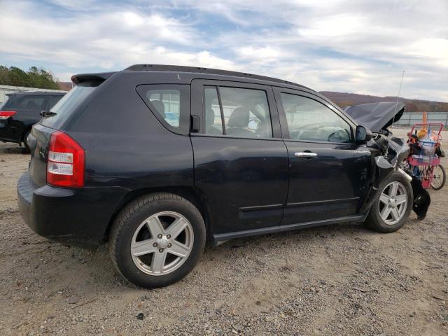 1J8FT47W68D661113 - 2008 JEEP COMPASS SPORT BLACK photo 3