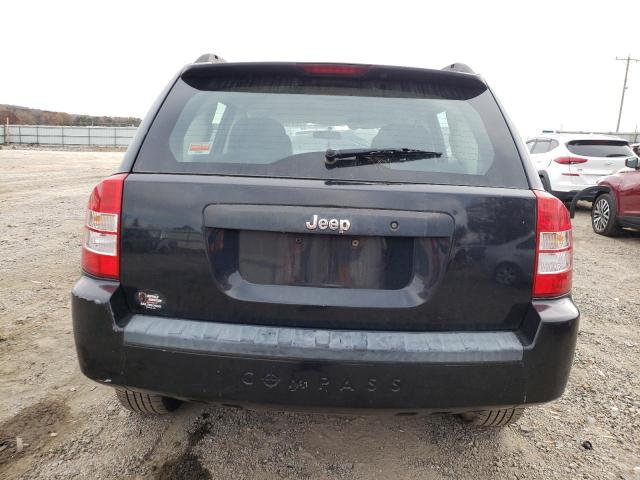 1J8FT47W68D661113 - 2008 JEEP COMPASS SPORT BLACK photo 6