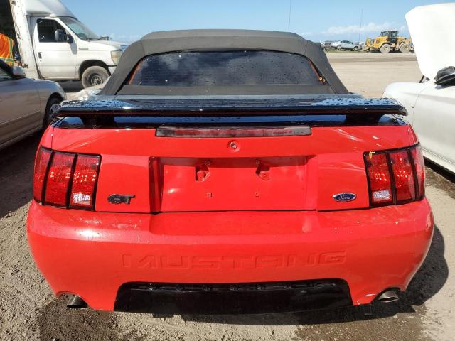 1FAFP45X53F355014 - 2003 FORD MUSTANG GT RED photo 6