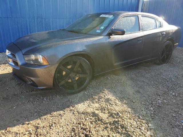 2C3CDXBGXEH356550 - 2014 DODGE CHARGER SE CHARCOAL photo 1