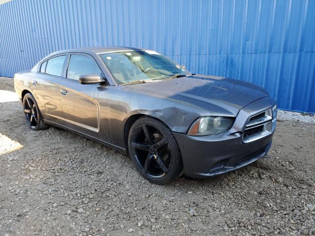2C3CDXBGXEH356550 - 2014 DODGE CHARGER SE CHARCOAL photo 4