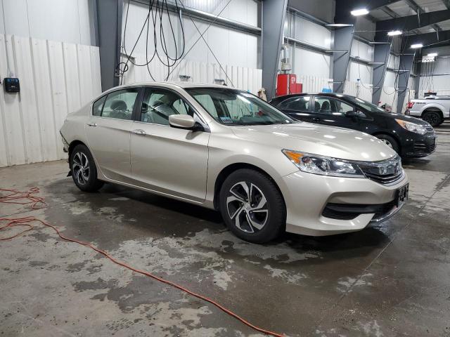 1HGCR2F35GA224709 - 2016 HONDA ACCORD LX GOLD photo 4