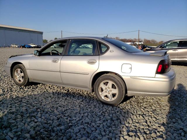 2G1WF52E859276057 - 2005 CHEVROLET IMPALA SILVER photo 2