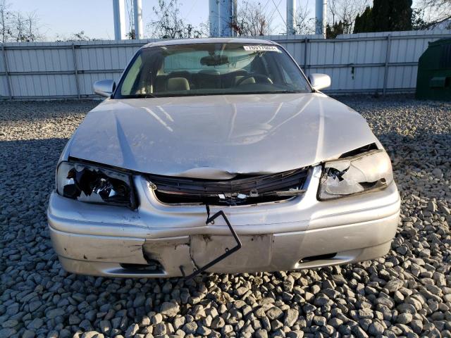 2G1WF52E859276057 - 2005 CHEVROLET IMPALA SILVER photo 5