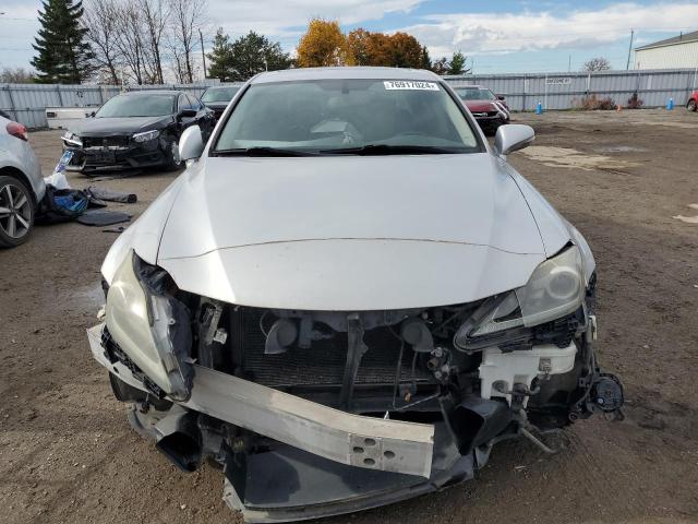 JTHCE5C28B5000597 - 2011 LEXUS IS 350 GRAY photo 5