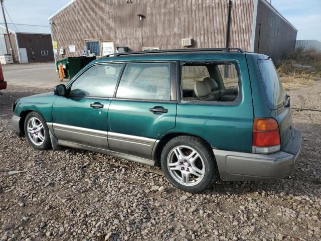 JF1SF6550XH706594 - 1999 SUBARU FORESTER S TEAL photo 2