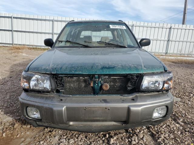 JF1SF6550XH706594 - 1999 SUBARU FORESTER S TEAL photo 5