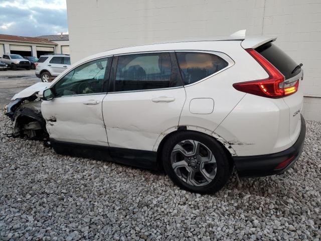 5J6RW2H53KL027691 - 2019 HONDA CR-V EX WHITE photo 2