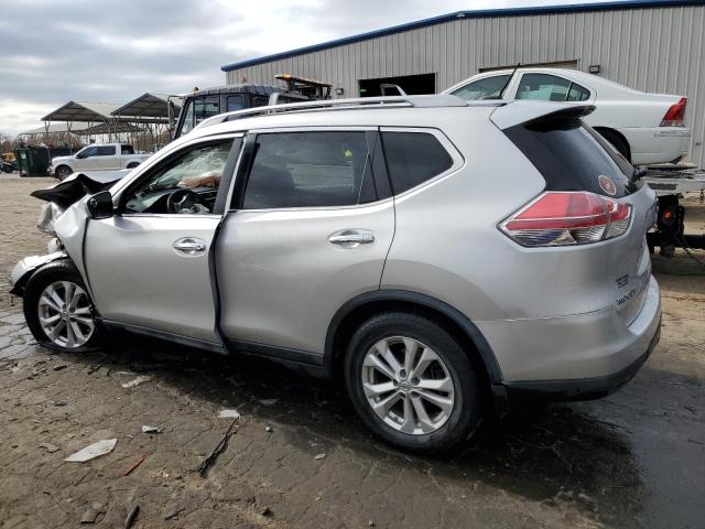 5N1AT2MV3FC770645 - 2015 NISSAN ROGUE S SILVER photo 2