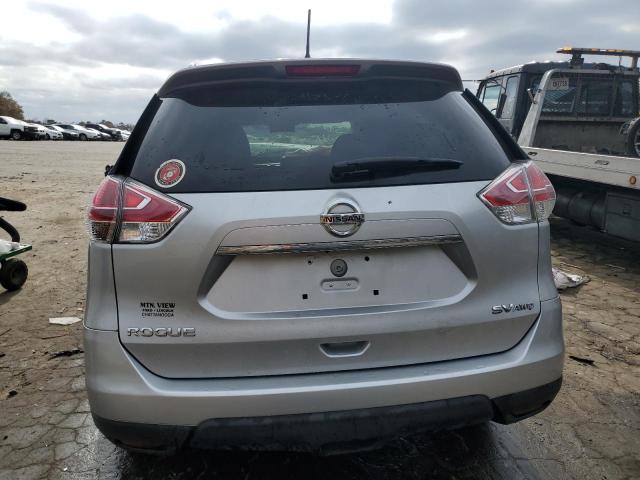 5N1AT2MV3FC770645 - 2015 NISSAN ROGUE S SILVER photo 6