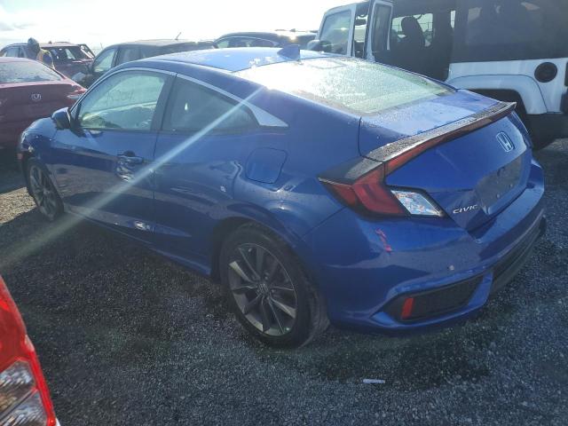 2HGFC3B31LH351348 - 2020 HONDA CIVIC EX BLUE photo 2